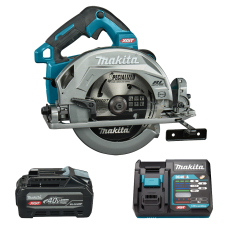 Аккумуляторная дисковая пила Makita XGT 40 V MAX HS004GZ01, 1x4.0Ah, з/у