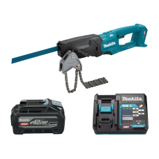 Акумуляторна шабельна пила Makita XGT 40 V MAX JR003GZ, 1x4.0Ah, з/п