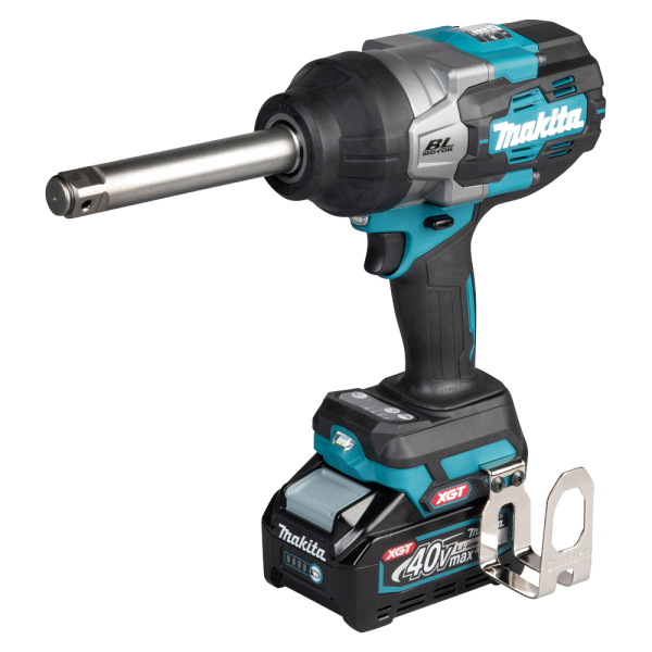 Акумуляторний гайковерт з подовженим хвостовиком Makita XGT 40 V MAX TW011GM201, 2x4.0Ah, з/п, кейс