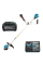 Аккумуляторная коса Makita XGT 40 V MAX UR002GZ01, 1x4.0 Ah, з/у