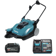 Аккумуляторная подметальная машина Makita XGT 40 V MAX VS001GZ, 1x4.0Ah, з/у