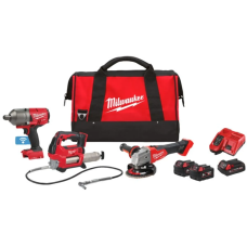 Набор аккумуляторных инструментов Milwaukee M18 FPP3AK-523B, 1x2.0 Ah, 2x5.0 Ah, з/у M12-18 FC, сумка