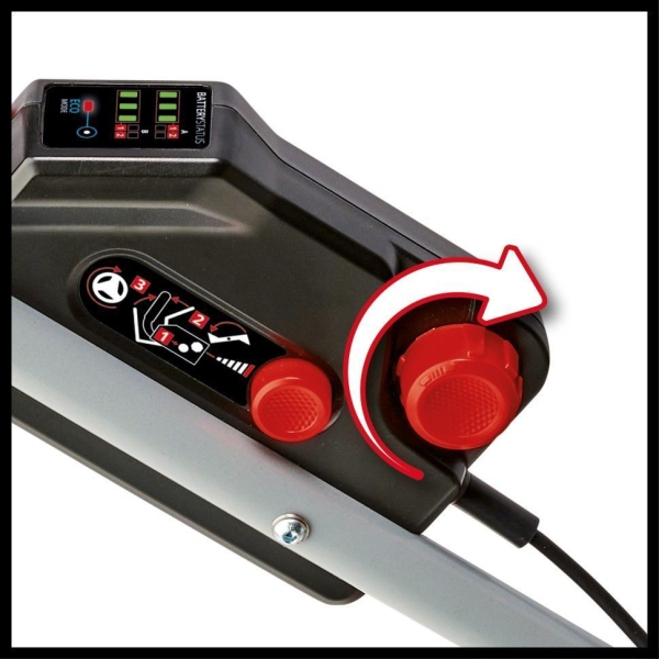 Аккумуляторная газонокосилка Einhell GP-CM 36/52 S Li BL, 4x18V 4.0 Ah, 2xз/у Power X-Change Twincharger