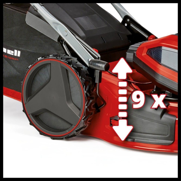 Аккумуляторная газонокосилка Einhell GP-CM 36/52 S Li BL, 4x18V 4.0 Ah, 2xз/у Power X-Change Twincharger