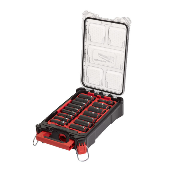Набор ударных головок Milwaukee SHOCKWAVE 1/2", 16 шт