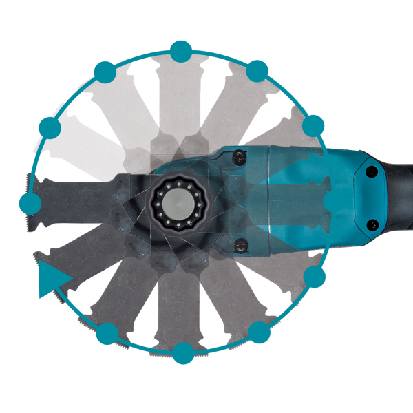 Аккумуляторный реноватор Makita DTM53Z, каркас