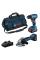 Набор аккумуляторных инструментов Bosch GSR 18V-45, GWS 18V-8, 2×GBA 18 V 4.0 Ah, з/у GAL 18V-40, сумка M-BAG