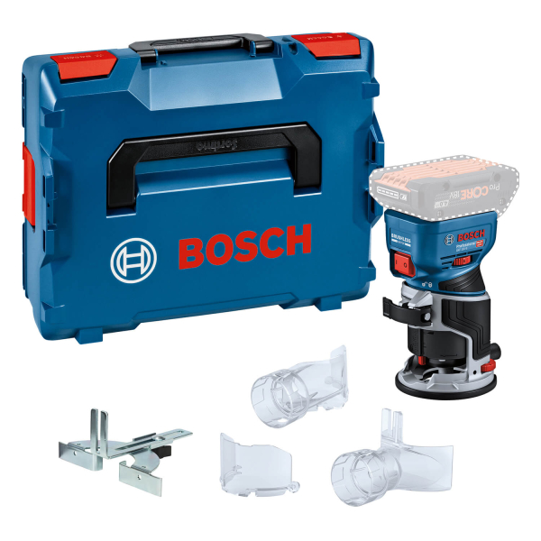 Акумуляторний фрезер Bosch GKF 18V-8, каркас, в кейсі L-Boxx 136