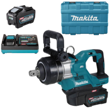 Акумуляторний ударний гайкокрут з подовженим хвостовиком XGT 40 V MAX Makita TW009GT201, з 2 акб 5 Ah та з/п
