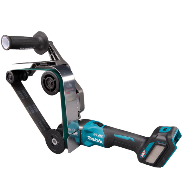 Акумулятора стрічкова шліфувальна машина для труб XGT 40 V MAX Makita BS002GZ, без акб та з/п