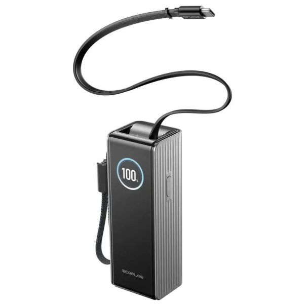 Повербанк EcoFlow RAPID Power Bank 25000 mAh 170W Silver, з кабелями