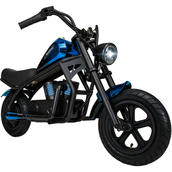 Детский электромотоцикл Techno ES-60 Blue-Black