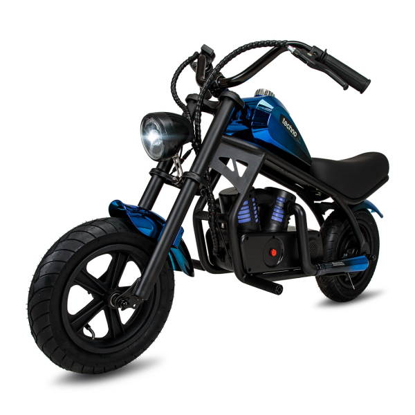 Детский электромотоцикл Techno ES-60 Blue-Black