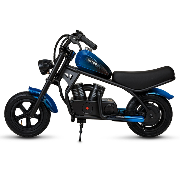 Детский электромотоцикл Techno ES-60 Blue-Black