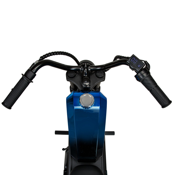 Детский электромотоцикл Techno ES-60 Blue-Black