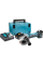 Акумуляторна болгарка Makita DGA 452 RFJ, 2x3.0 Ah, DC18RC, Makpac