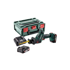 Аккумуляторная сабельная пила Metabo SSE 18 LTX Compact, 2x2.0Ah, з/у ASC 55, MetaBox 145