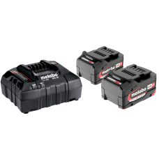 Базовый комплект Metabo Li-Power 18V 2x4.0 Ah, ASC 55