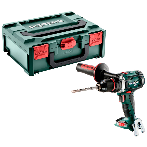 Аккумуляторная дрель-шуруповерт Metabo BS 18 LTX Impuls, каркас, в кейсе MetaBox