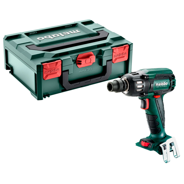 Аккумуляторный гайковерт Metabo SSW 18 LTX 400 BL, каркас в MetaBox