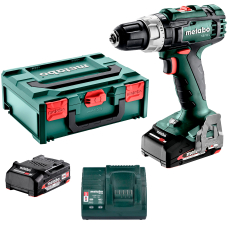 Аккумуляторный ударный шуруповерт Metabo SB 18 L, 2x2.0Ah, з/у SC 30, в metaBOX 145