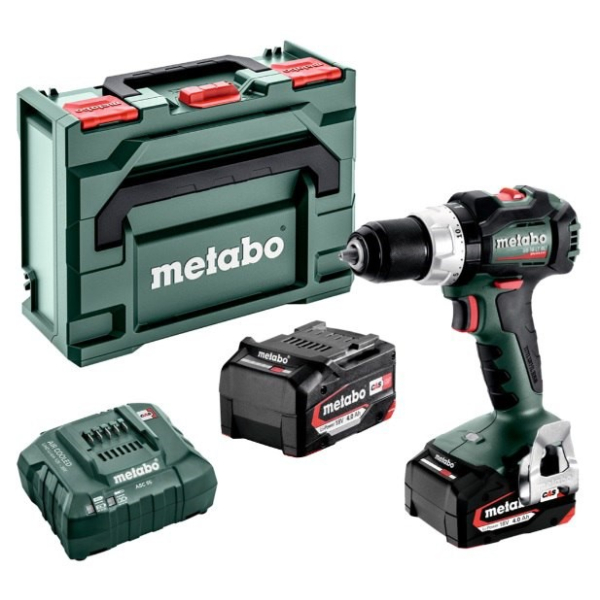 Акумуляторний ударний шуруповерт Metabo SB 18 LT BL, 2x4.0 Ah, з/п ASC 55, в MetaBox 145