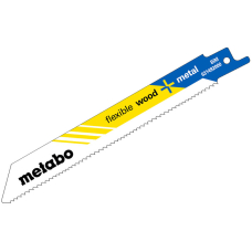 Пильное полотно Metabo Flexible wood + metal, 150x0,9 мм, 10-14 TPI, 5 шт