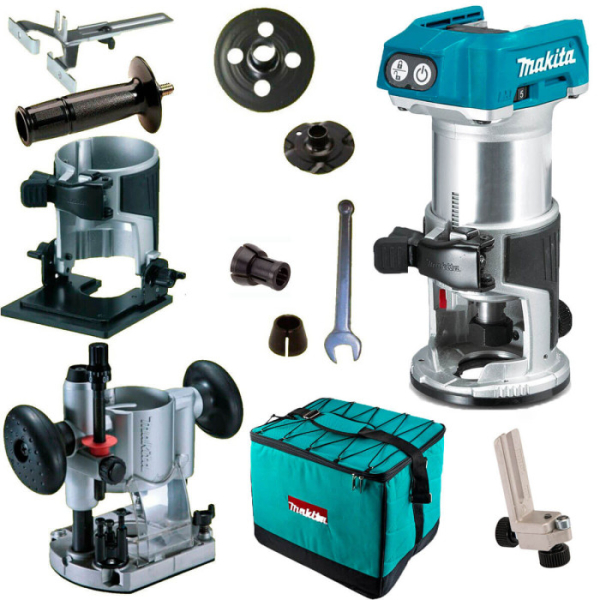 Аккумуляторный фрезер Makita DRT 50 ZX2, каркас