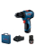 Аккумуляторный шуруповерт Bosch GSR 12V-30 Professional, 2xGBA 12V 2 Ah, з/у GAL 12V-40, кейс