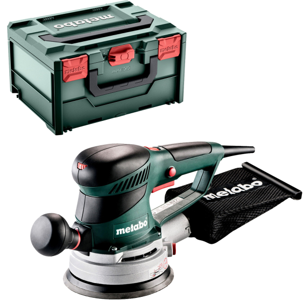 Эксцентриковая шлифмашина Metabo SXE 450 TurboTec, в кейсе MetaBox