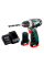 Акумуляторний шуруповерт Metabo PowerMaxx BS Basic, 12V 2x2.0 Ah, LC 24