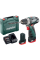 Аккумуляторный шуруповерт Metabo PowerMaxx BS Basic, 2x2.0 Ah, LC 24, кейс