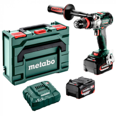 Аккумуляторная ударная дрель-шуруповерт Metabo SB 18 LTX BL Q I, 2x5.2 Ah, з/у ASC 55, в MetaBox