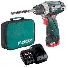 Аккумуляторный шуруповерт Metabo PowerMaxx BS, 1x2.0 Ah, LC 24, сумка