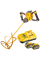 Акумуляторний міксер DeWalt DCD240X2, 54V, 2x3.0Ah, з/п DCB118