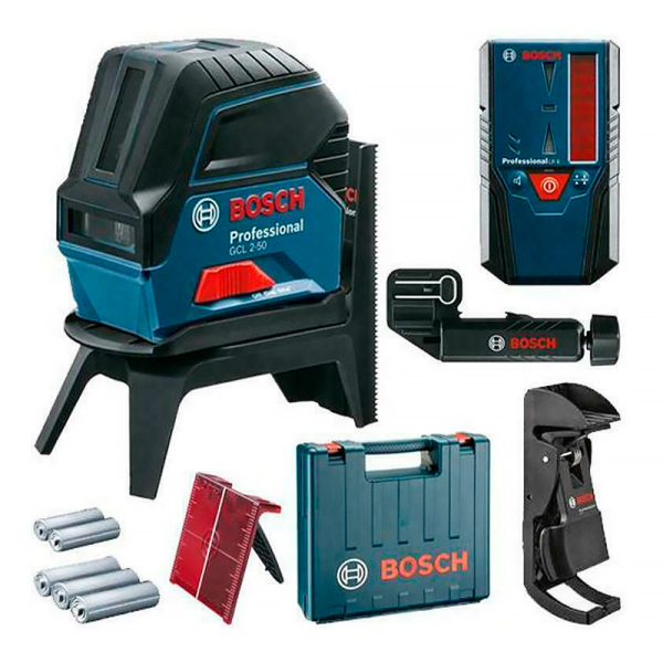 Комбинированный лазер Bosch GCL 2-50 Professional + LR 6