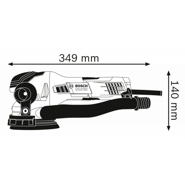 Эксцентриковая шлифмашина Bosch GET 55-125 Professional