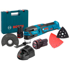 Аккумуляторный многофункциональный инструмент Bosch GOP 12V-28, 2x2.0Ah, з/у, кейс