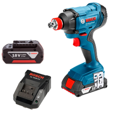 Аккумуляторный гайковерт ударный Bosch GDX 180-LI, 2x3 Ah, AL 1820 CV