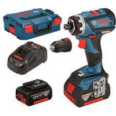 Аккумуляторный шуруповерт Bosch GSR 18V-60 FC, 2x5.0Ah, з/у GAL 1880 CV, в L-Boxx 136
