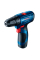 Аккумуляторний шуруповерт Bosch GSR 120-LI Professional + фонарь GLI 12V-300, 2xGBA 12V 2.0Ah, з/у GAL 1210 CV, кейс
