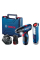 Акумуляторний шуруповерт Bosch GSR 120-LI Professional + ліхтар GLI 12V-300, 2xGBA 12V 2.0Ah, з/п GAL 1210 CV, кейс