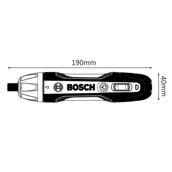 Аккумуляторная отвертка Bosch GO gen2 Professional