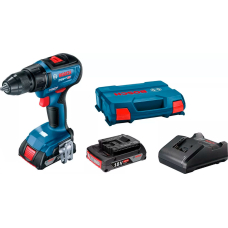 Акумуляторний шуруповерт Bosch GSR 18V-50 Professional, 2x2.0 Ah, з/п GAL 18V-20, кейс L-Case