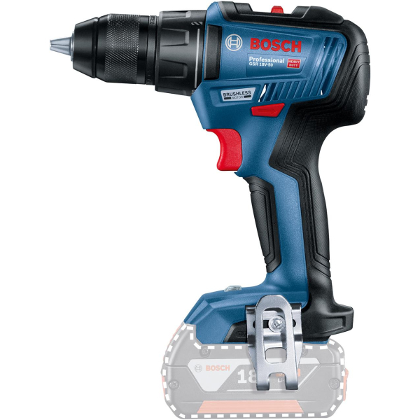 Аккумуляторный шуруповерт Bosch GSR 18V-50 Professional, каркас