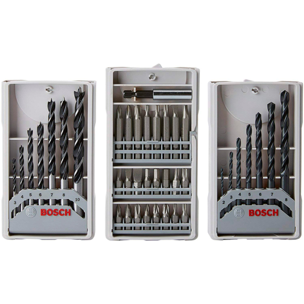 Аккумуляторный шуруповерт Bosch GSR 12V-15, 1x2Ah, 1x4Ah, з/у, сумка + сверла