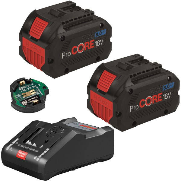 Набор Bosch ProCORE 2x18V 8.0Ah, GAL 18V-160 C