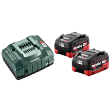 Базовый комплект аккумуляторов Metabo LiHD 2x18V 5.5Ah, ASC 145