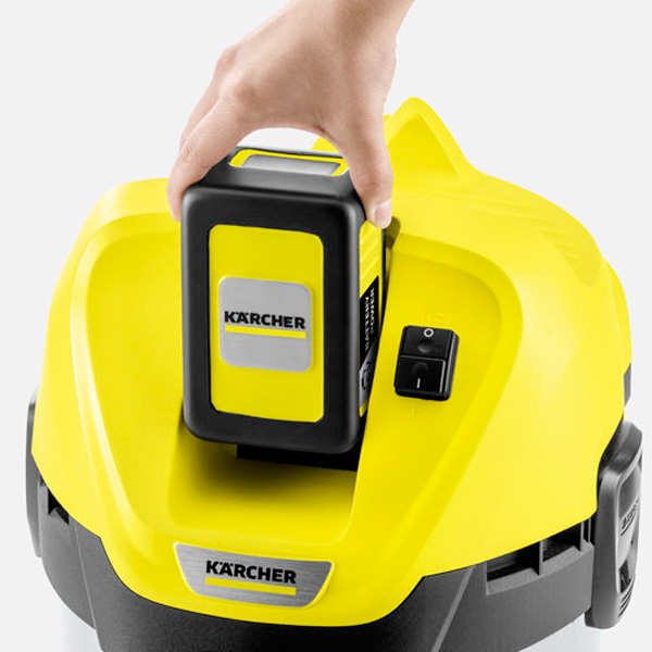Акумуляторний пилосос Karcher WD 3 Battery, каркас, органайзер