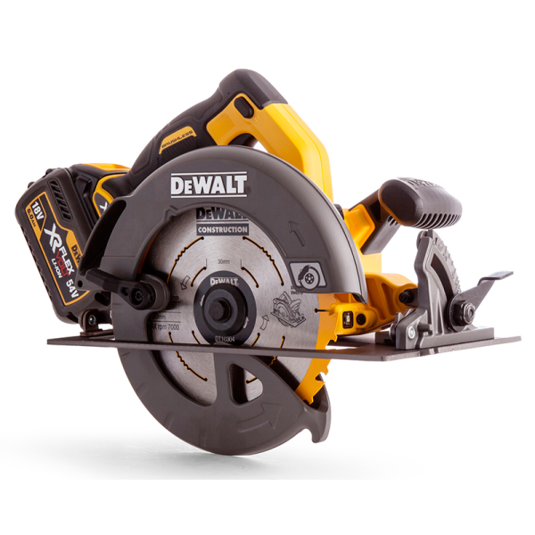 Аккумуляторная дисковая пила XR FlexVolt DeWalt DCS575T2, 1x2.0Ah, 1x6.0Ah, з/у, кейс